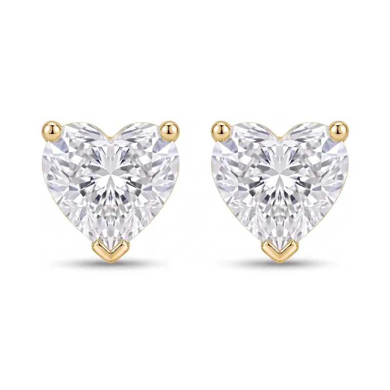 Diamant Herz Ohrringe Promesse