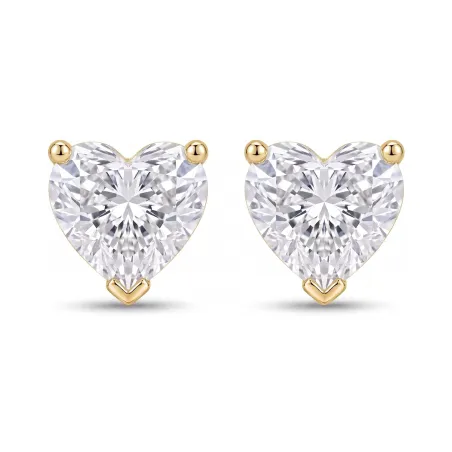 Diamant Herz Ohrringe Promesse