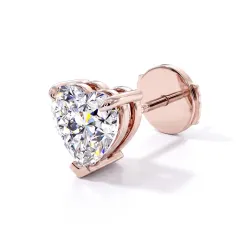 Diamanten hart oorbellen Promesse