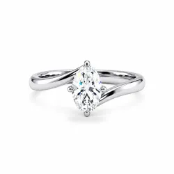 Anillo de compromiso diamante ovalado &Eacute;clipse | Celinni