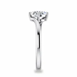 Anillo de compromiso diamante ovalado &Eacute;clipse | Celinni