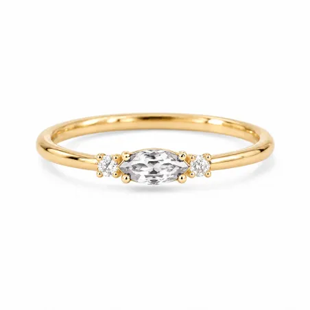 Anillo Romy Abril Diamantes Naturales
