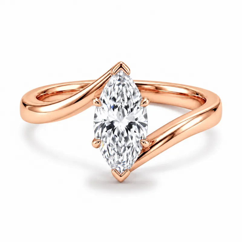 Marquise Diamond Engagement Ring &Eacute;clipse | Celinni