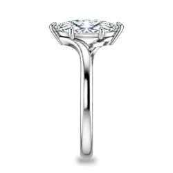 Anillo de compromiso diamante marquesa &Eacute;clipse | Celinni