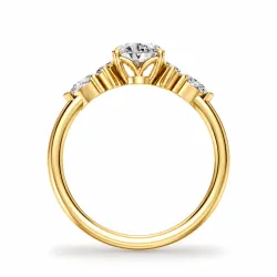 Bague de fiançailles diamant ovale Constellation | Celinni