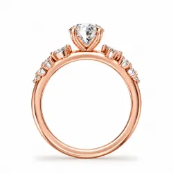 Bague de fian&ccedil;ailles diamant ovale Constellation marquises | Celinni