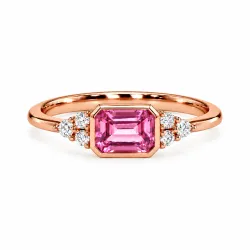 Bague de fian&ccedil;ailles Emera Collection Parisienne &ndash; Maison Celinni