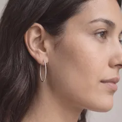 Creolen Promesse Maat L, Natuurlijke Diamanten, Celinni Bestseller