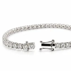 Pulsera Rivière Diamantes Naturales 1 Quilate en Platino 950