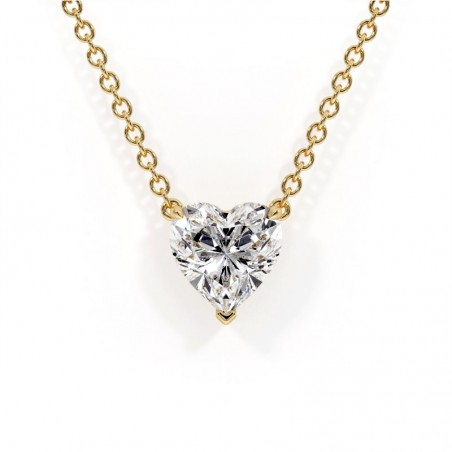 Diamond Heart Pendant Promesse