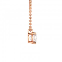 Solitaire Diamant Anh&auml;nger Elle in Gold oder Platin zur Auswahl