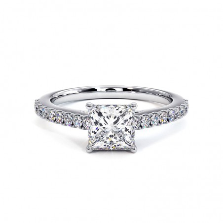 Princess Diamond Solitaire Elle