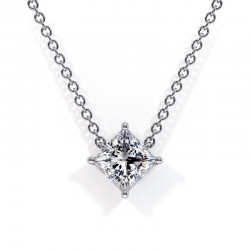 Promesse Anh&auml;nger mit nat&uuml;rlichem Prinzess-Diamant | Celinni