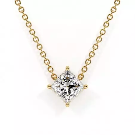 Colgante de Diamante Princesa Promesa