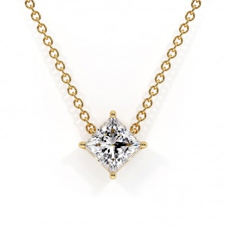 Princess Diamond Pendant Promesse