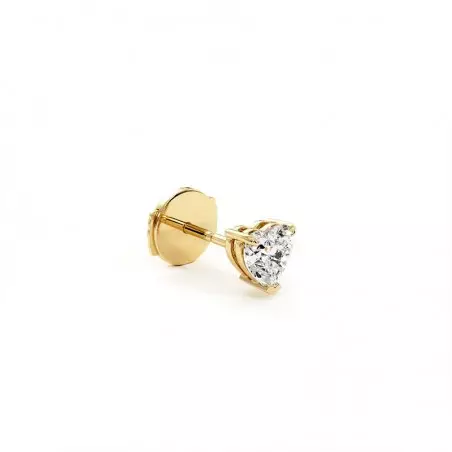 Diamond Heart Earrings Promesse