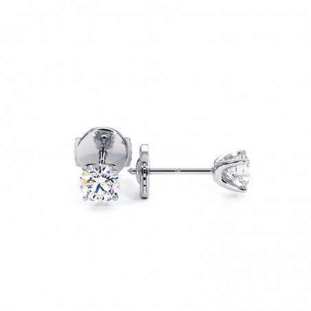Ronde Diamant Oorbellen Promesse