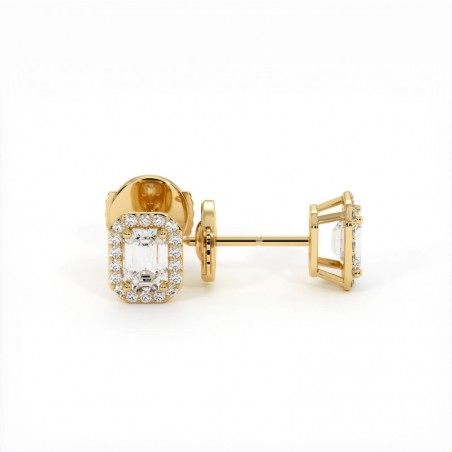 Diamanten Emerald Oorbellen Ma vie