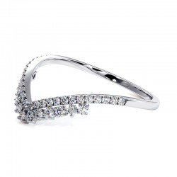 Media Alianza Diamantes Mi vida Curvada Joyer&iacute;a - Colecci&oacute;n Celinni