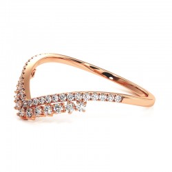 Media Alianza Diamantes Mi vida Curvada Joyer&iacute;a - Colecci&oacute;n Celinni