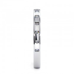 Demi Alliance Baguette Diamanten Mon tr&eacute;sor im Schienenfassung