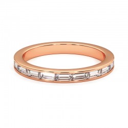 Demi Alliance Baguette Diamanten Mon tr&eacute;sor im Schienenfassung