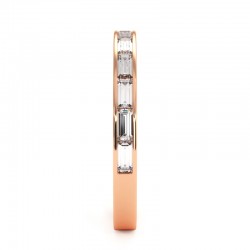 Demi Alliance Baguette Diamanten Mon tr&eacute;sor im Schienenfassung