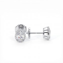 Boucles D'oreilles Diamants...