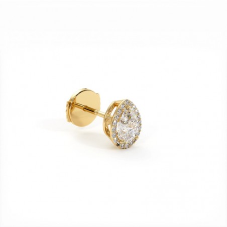 Boucles D'oreilles Diamants Poire Ma Vie