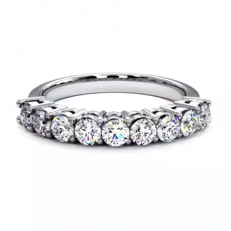 Half Alliance Round Classic Diamonds Promesse