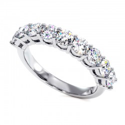 Media Alianza Promesse 9 Diamantes Redondos Oro 18K