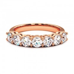 Half Alliance diamonds promesse 7 round brilliant diamonds