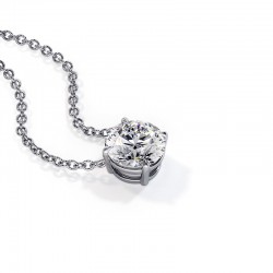 Runder Diamant Anh&auml;nger Promesse