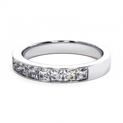 Half Alliance Princess Diamonds Collection Mon tr&eacute;sor Gold or Platinum