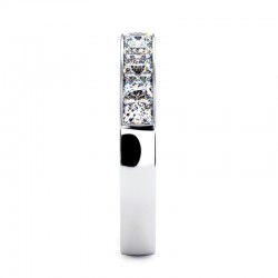 Half Alliance Princess Diamonds Collection Mon tr&eacute;sor Gold or Platinum