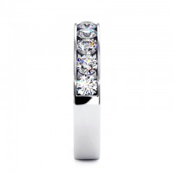 Halber Verband Runde Diamanten Schiene Mon tr&eacute;sor