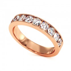Half Round Diamonds Rail Mon tr&eacute;sor