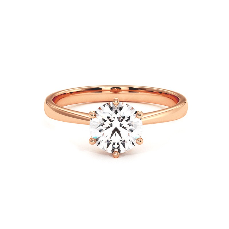 Ring Celinni 1968 18k 750 Thousandths Rose Gold