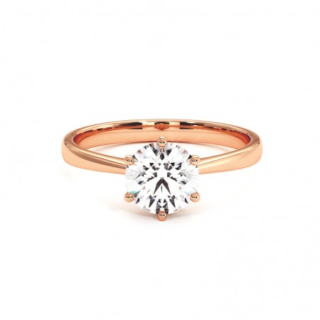 Bague Celinni 1968 Or Rose 18k 750 Millièmes
