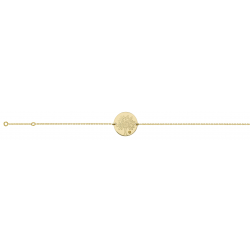Baby-Identit&auml;tsarmband aus 18 Karat Gold, 750/1000 | Lebensbaum