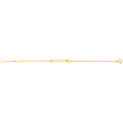 18K Gold Geburtsarmband, 750 Tausendstel | Der Klassiker