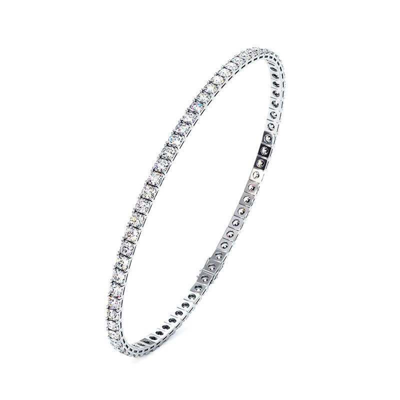 Flawless diamond tennis bracelet hotsell