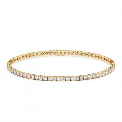 Promesse Natural Diamond Tennis Bracelet | Celinni