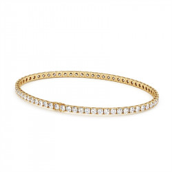 Pulsera Rivi&egrave;re Promesse con Diamantes Naturales Redondos