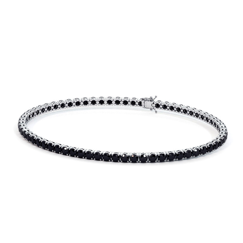 Real black diamond bracelet on sale