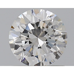 0.7-carat round shape diamond