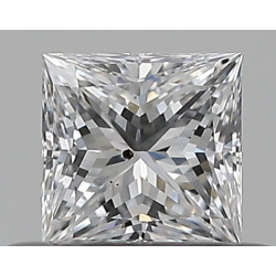 0.3-carat 公主形钻石