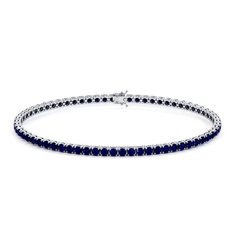 Bracelet Rivière Saphirs Homme