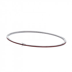 Rubin Fluss Armband für Herren
