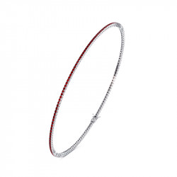 Rubin Fluss Armband für Herren